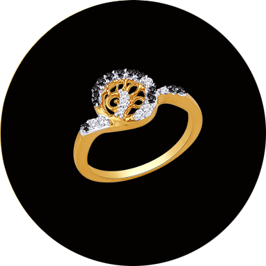 Gold Solitaire Ring